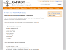 Tablet Screenshot of g-fast.com